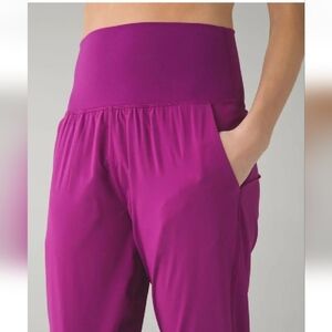 Lululemon Tranquil Crop Regal Plum